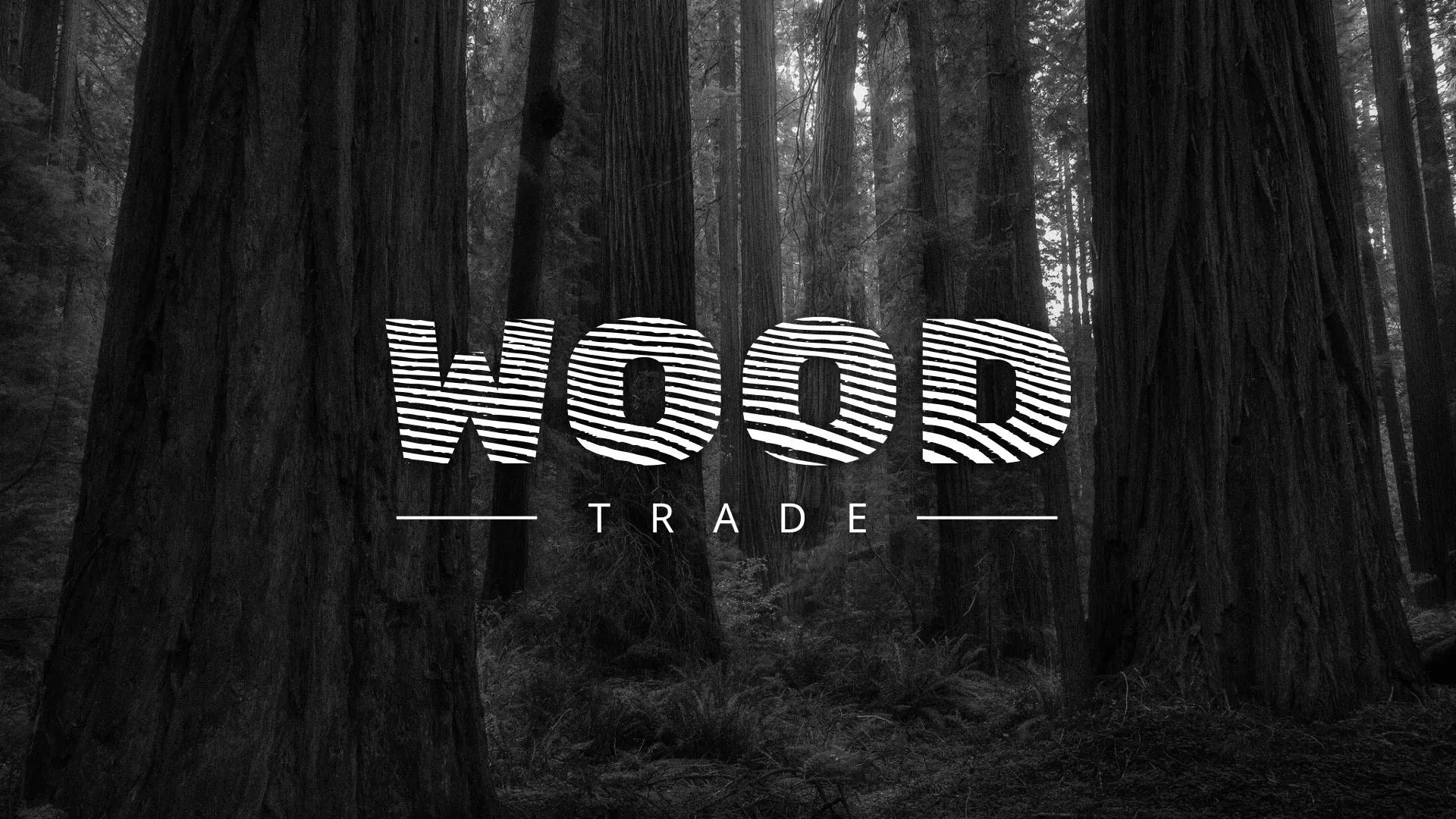 Разработка логотипа для компании «Wood Trade» в Ершове